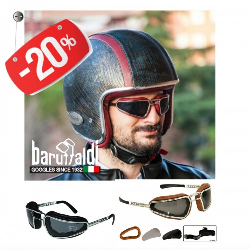 Occhiali Moto BARUFFALDI Easy Rider Lenti intercambiabili